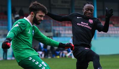 “Sabah” aşağı liqa komandasına 9 qol vurdu -