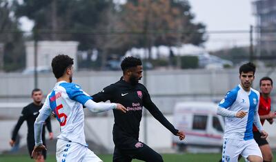 “Sabah” aşağı liqa komandasına 9 qol vurdu -