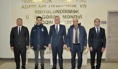 AFFA rəsmiləri İcra Hakimiyyətinin başçısının qəbulunda -