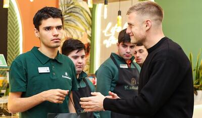 "Sabah"ın futbolçuları onların qonağı oldu -