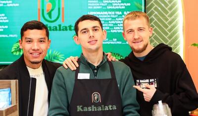 "Sabah"ın futbolçuları onların qonağı oldu -