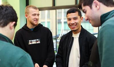 "Sabah"ın futbolçuları onların qonağı oldu -