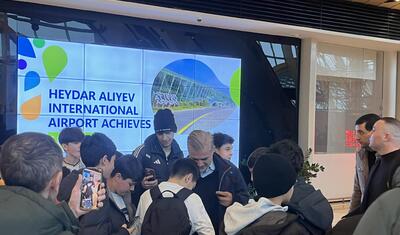 Bakıda qəhrəman kimi qarşılanan məyus “Qarabağ”lılar - Hava Limanından