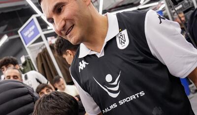 Emin Mahmudov və Vensan Abubakar  “Neftçi”nin rəsmi mağazasının açılışına qatıldı -