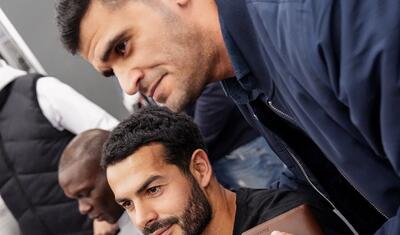 Emin Mahmudov və Vensan Abubakar  “Neftçi”nin rəsmi mağazasının açılışına qatıldı -