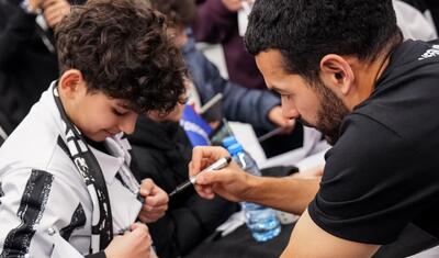 Emin Mahmudov və Vensan Abubakar  “Neftçi”nin rəsmi mağazasının açılışına qatıldı -