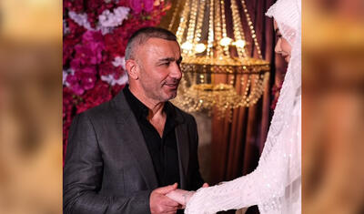 Qızını gəlin köçürən Qurban Qurbanov: “Sən mənim ürəyimsən” - VİDEO