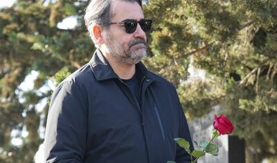 "Neftçi"nin kollektivi Anatoli Banişevskini məzarı başında yad etdi -