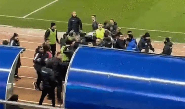 “Qarabağ” - “Sabah” oyununda baş verən kütləvi davanın VİDEOsu