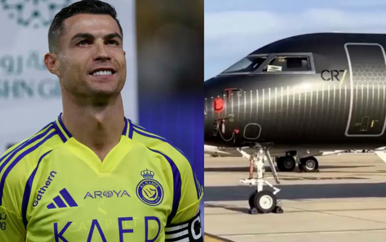 Ronaldo şəxsi təyyarəsi ilə Səudiyyə Ərəbistanını tərk etdi - FOTO