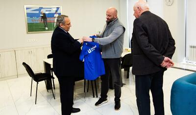 Gürcüstanın Gəncədəki baş konsulu “Kəpəz”in qonağı oldu -