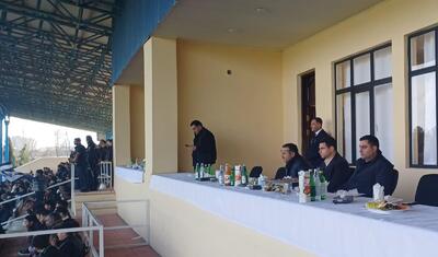 Prezident komandasını bölgədə tək qoymadı - FOTO