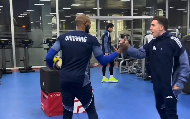 “Qarabağ”da maraqlı yarış: Kamilo Duranla Mateus Silva uduzdu - VİDEO