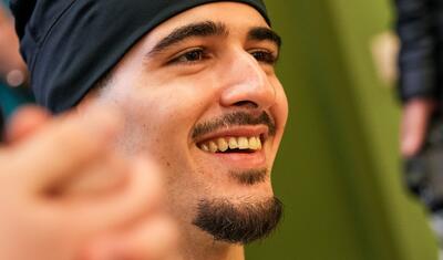 "Neftçi"nin futbolçuları onlara vaxt ayırdı -