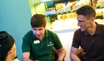 "Neftçi"nin futbolçuları onlara vaxt ayırdı -