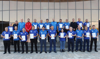 “D” kateqoriyalı məşqçi kursları başa çatdı - Neftçalada