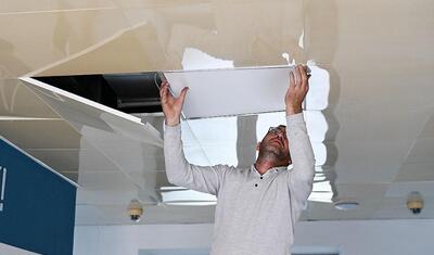 AFFA-nın stadionu yenilənir - Şəkillər