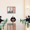 İlham Əliyev Azərbaycan millilərini qəbul etdi