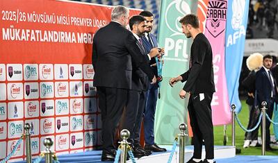 “Neftçi”yə uduzandan sonra mükafatlandırıldılar -