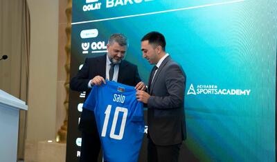 "QOLAT Sport Service" tanınmış futbol adamlarını Bakıda bir araya gətirdi -