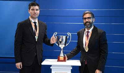 Rövşən Nəcəf SOCAR-ın minifutbol komandası ilə görüşdü -