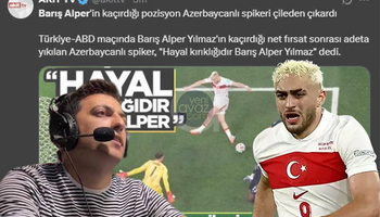 Tanınmış azərbaycanlı şərhçinin Barış Alper haqda dedikləri Türkiyədə gündəm yaratdı - VİDEO+FOTOLAR