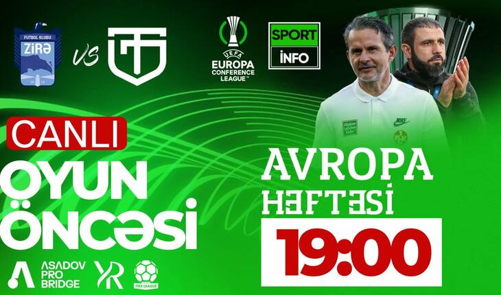 “Zirə” sürpriz edəcək, yoxsa..? - “Sportinfo TV”də CANLI YAYIM