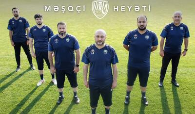Bu da baş məşqçinin 5 köməkçisi -