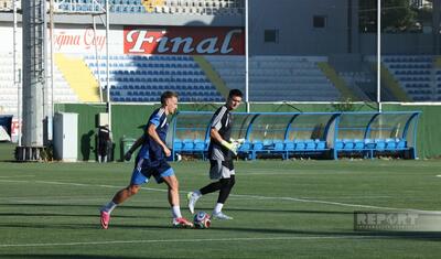 "Qarabağ"ın açıq məşqində yadda qalan anlar -
