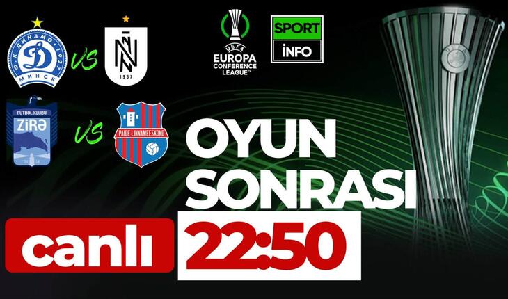 Konfrans Liqasına qatılan klublarımızın taleyi - “Sportinfo TV”də CANLI YAYIM
