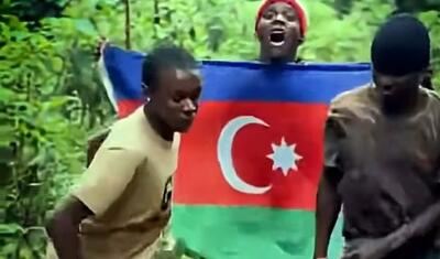 Afrikalılar Azərbaycan millisinin oyunçularına mahni qoşdu - VİDEO