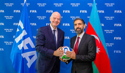 FIFA prezidenti Azərbaycandakı dünya çempionatı üçün kimlərlə danışıqlar aparıb?