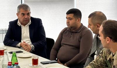 “Kəpəz”in İdarə Heyətinin sədri müharibə veteranlarına diqqət göstərdi -