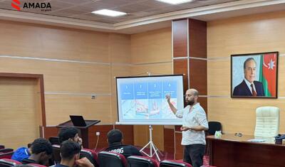 AMADA UEFA Gənclər Liqasında mübarizə aparacaq "Qarabağ"da seminar keçirdi -