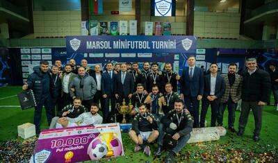 Bakıda 10 min manatlıq “MARSOL Minifutbol Turniri 2026” başlayır -