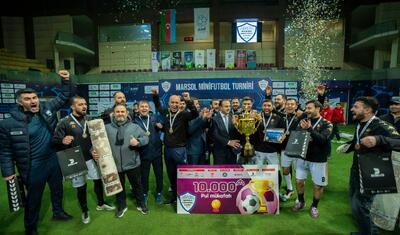 Bakıda 10 min manatlıq “MARSOL Minifutbol Turniri 2026” başlayır -