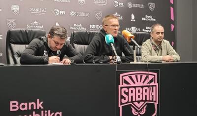“Sabah” və “Slaviya”nın baş məşqçiləri jurnalistlərin qarşısına nə vaxt çıxacaq?